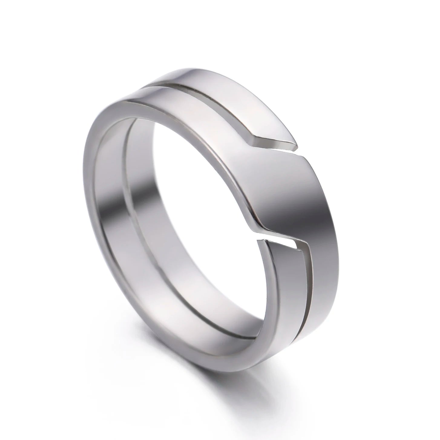 Stainless Steel Ring for Men Women Black Minimalist Casual Finger Rings 2025 Couple Jewelry Wedding Gift for Lover